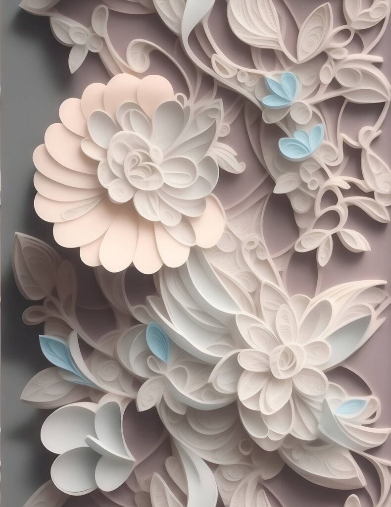 ai generated, paper flowers, paper-8091401.jpg